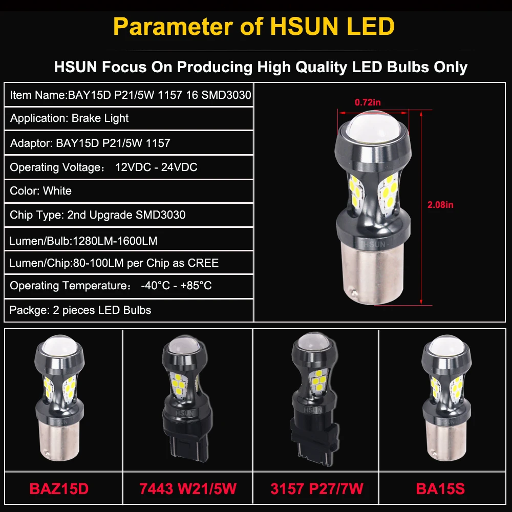 BAY15D-16 SMD3030-W-5