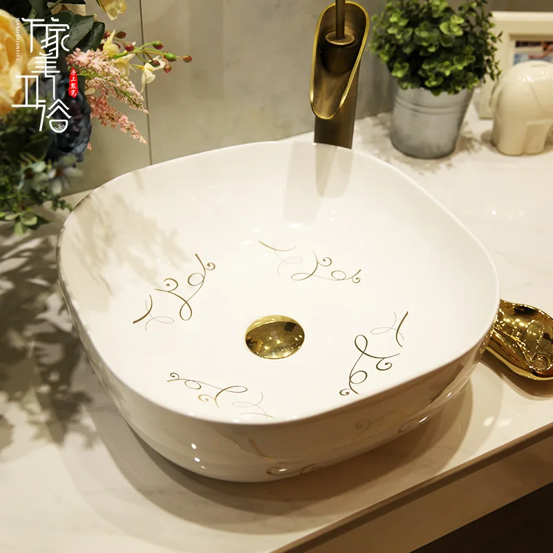 

Wonga plus size counter basin ceramic sanitary ware bathroom wash basin