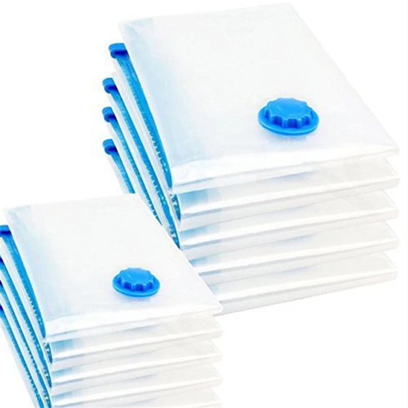 

Vacuum bag 10 pieces Set 2 sizes 6 pieces 40x60 and 4 pieces 60x80 sturdy for storing clothes, quilts and bed linen Vacuum bag