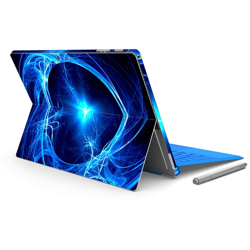 Reusable adhesive vinyl laptop protective decal for Microsoft Surface