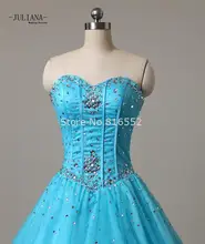 Bealegantom Fashionable Cheap Quinceanera Dresses 2017 Ball Gown with Beaded Crystal Lace Up Sweet 16 Dresses In Stock QA967