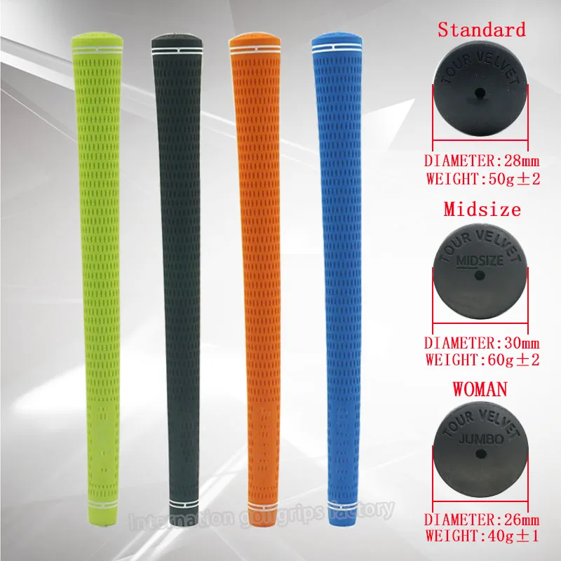 Golf Grips Club Grips Standard/midsize/Women 3 sizes and 4 colors fo