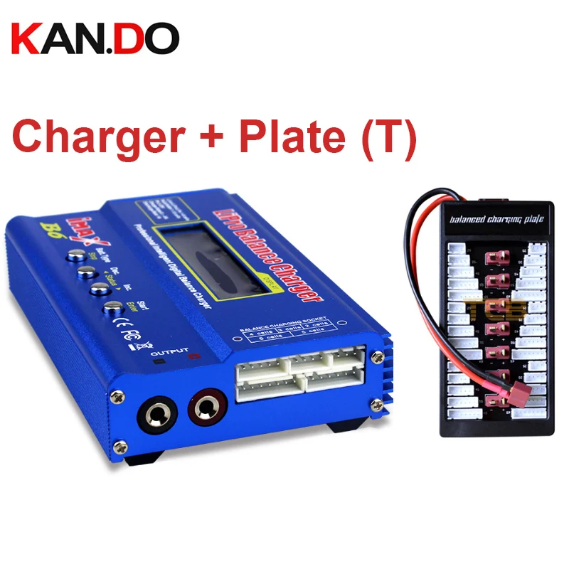 W/ plate T connector 2 6s air plane battery charger Li ion Li Poly Li