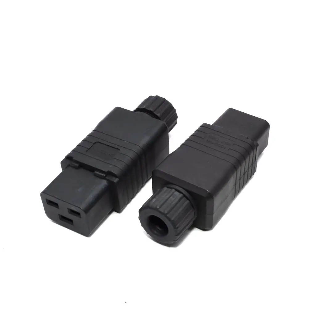 IEC 320 C19 Connector Computer AC Power Plug 15A 250V assembles POWER ...