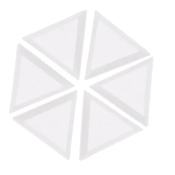 

10Pcs professional nail art decorations Crystal Rhinestones Gems Plastic Sorting tray Manicure Tools