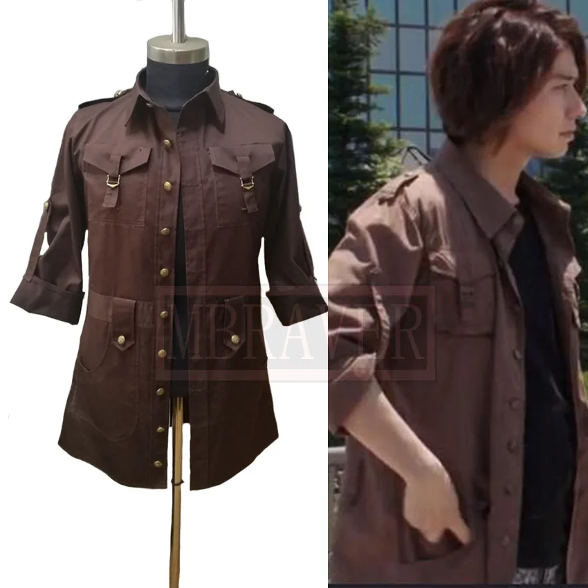 

Kamen Rider Build Kazumi Sawatari T-shirt Cos Cosplay Costume Halloween Uniform Outfit Custom Made Any Size