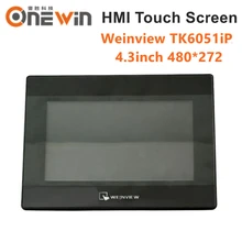 Weinview tk6051ip hmi tela de toque 4.3 polegada 480*272 substituir tk6050ip nova interface da máquina humana