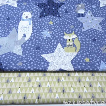 

160cm width printed cartoon100%Cotton twill fabric baby cotton quilting Fabric for DIY Sewing Bedding article cotton fabric