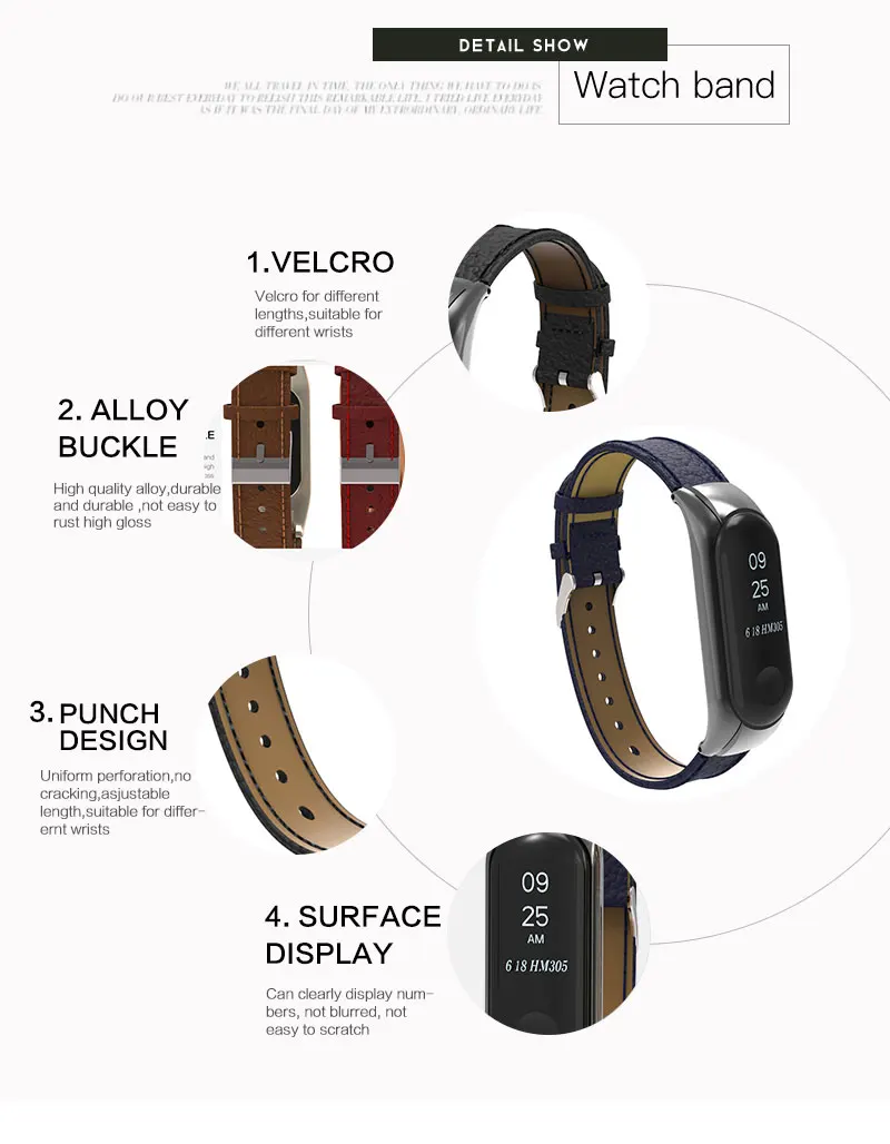 Для Xiao mi Band 3 из натуральной кожи наручный ремешок на замену ремень браслет для mi Band 3 умный Браслет для Xiao mi аксессуары
