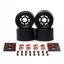 82A Skateboard Wheels 87*52mm Long Board City Run 83*52mm Wheels 6mm Riserpad 35mm Bolts ABEC-9 Bearing Big Longboard Wheels