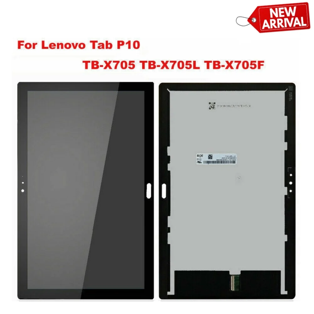 

TB X705 For Lenovo Smart Tab P10 Tab5 10 Plus TB-X705L TB-X705F TB-X705N LCD Display Matrix with Touch Screen Digitizer Assembly