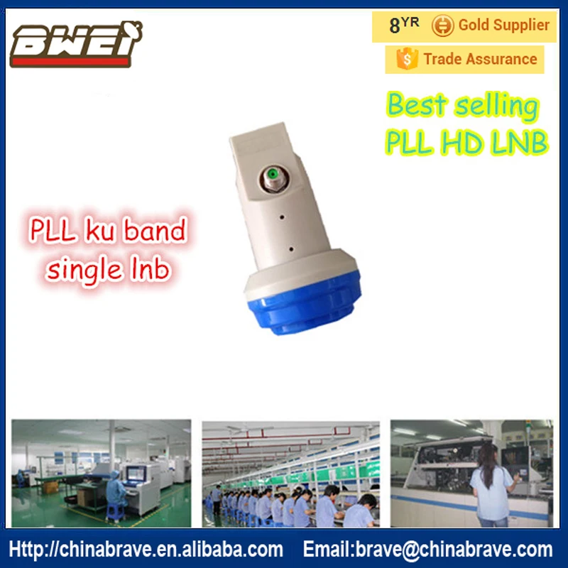 preferential Universal Ku Band Single LNB KU 1Output Full HD Digital KU 9.75 or 10.6GHz 1LNBF Smart TV Satellite Receiver best indoor tv antenna