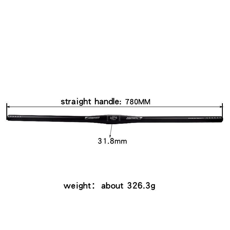 Руль для велосипеда XM MTB, плоский руль, руль для велосипеда 31,8 мм* 700 мм/780 мм, руль для горного велосипеда, запчасти для велосипеда - Цвет: 780MM Flat Bar