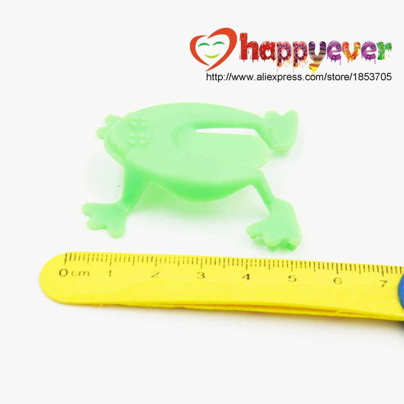 36PCS 2 Inch Jumping Frog Hoppers Game Kids Party Favor Birthday Party Toys for Girl Boy Goody Bag Pinata Fillers