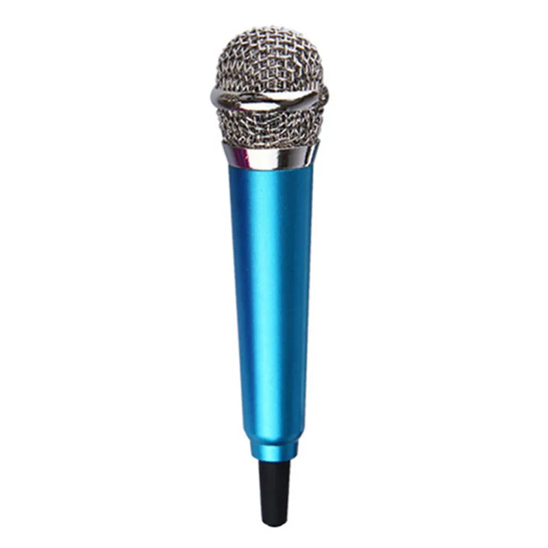 for iPhone Android All Smartphone Notebook  Portable Mini Microphone Stereo Karaoke Sound Record 3.5mm Plug