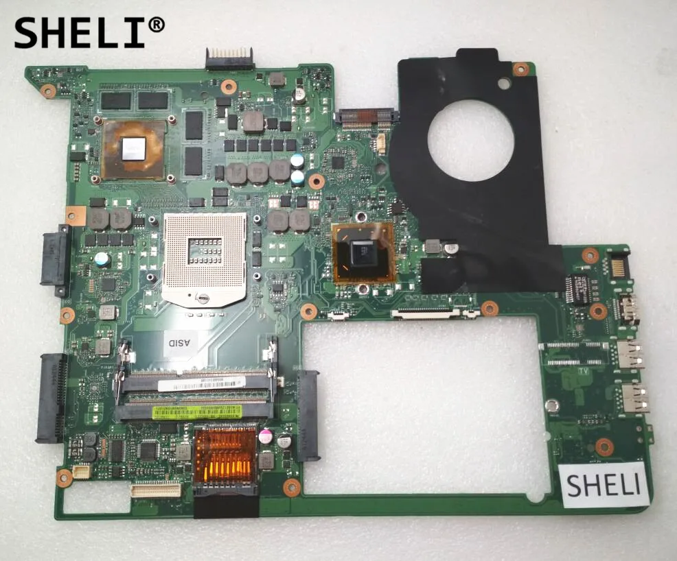 

SHELI For ASUS N76VJ N76V Motherboard 60NB0040-MB1000 69N0NVM10A01