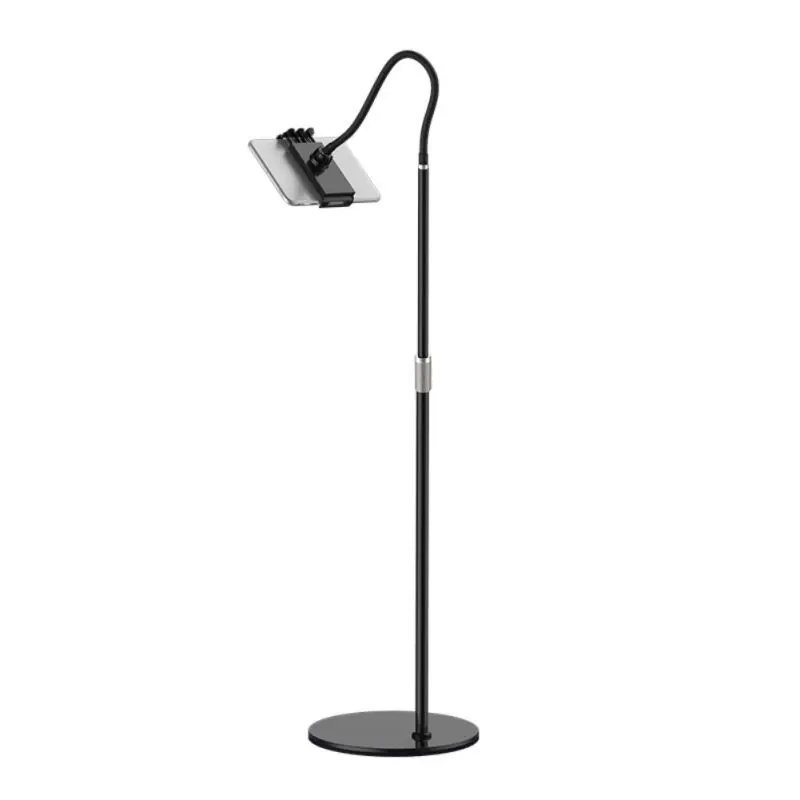 

Tall Stable Adjustable Mobile Phone Holder Bracket Floor Bed Lazy Flat Shelf Telescopic Computer Support Live