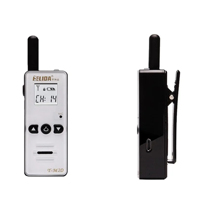 2pcs Mini Walkie talkie 400 480MHZ Handheld Children Two Way Radio T M2D Super Tiny FRS 2