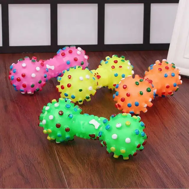 1PCS Pet Products Small Dog Toys For Puppy Rubber Dogs Toys Pets Sound