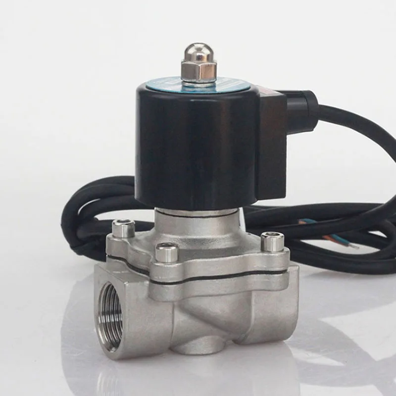 2S подводный Соленоидный клапан SS304 3/8 1/2 3/4 дюйма нормально закрытый 2W160-15/10 2W200-20 нержавеющая сталь электромагнитный клапан фонтана