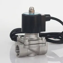 2S подводный Соленоидный клапан SS304 3/8 1/2 3/4 дюйма нормально закрытый 2W160-15/10 2W200-20 нержавеющая сталь электромагнитный клапан фонтана