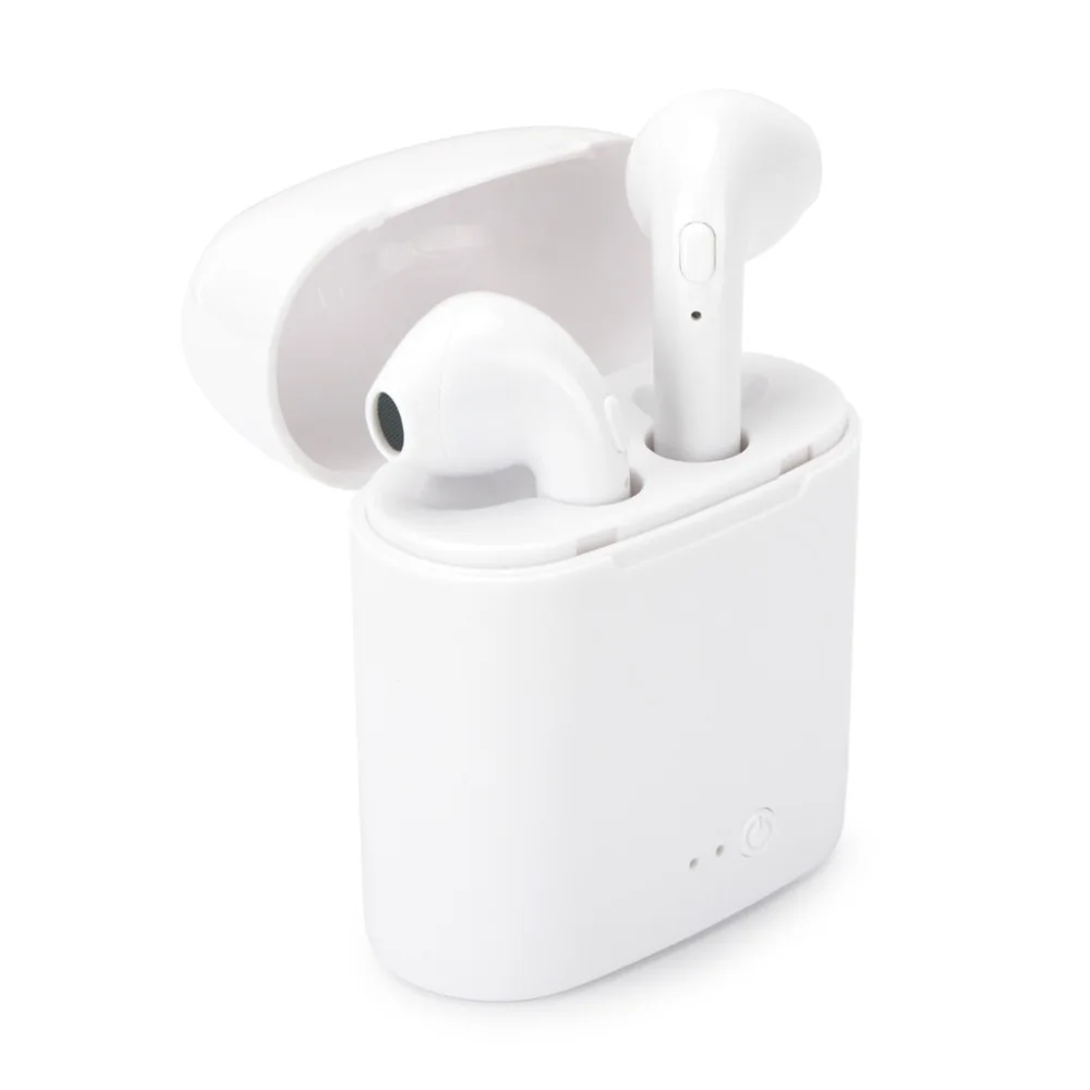 

i7 i7s TWS Mini Wireless Bluetooth Earphone In-Ear Stereo Earbud Headset with Charging Box Mic For All Smart Phone