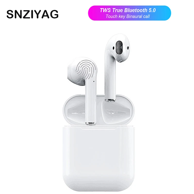

i12 Mini TWS Bluetooth 5.0 Earphone Sports Sweatproof True Wireless Earbuds for Apple iphone Sony Samsung Music Stereo Headset