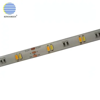 

50mX High quality 5630SMD LED strip light DC24V 60LED/m two color Cool White+Warm White CCT adjustable express free shipping