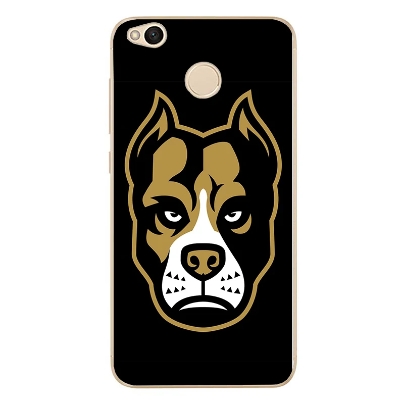 Чехол для Pitbull dog Мягкий Силиконовый ТПУ чехол телефона 2018 redmi4A 4X 5 5a 5Plus note4 xiaomi4 6X 8