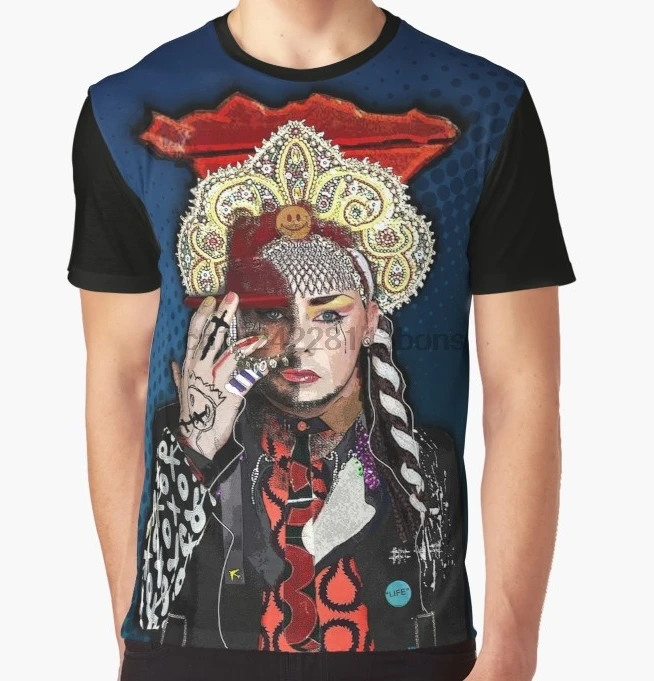 All Over Print T Shirt Men Funy tshirt Boy George
