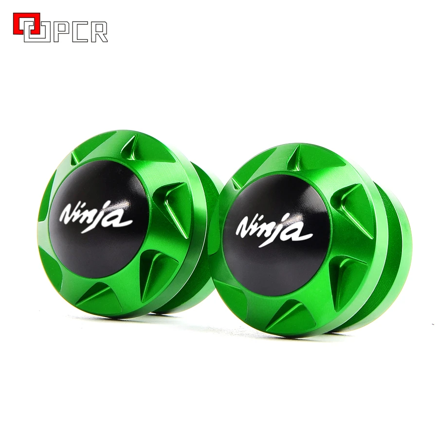

For KAWASAKI NINJA 250R 88-14, NINJA 300 13-15, NINJA 400R 10-12, NINJA 650R 06-15 ER-6F/N 03-15 10mm Swingarm Sliders Spools