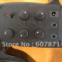 4/4 Электрический скрипки Массив дерева Мощный звук Большой Джек Mp3 задняя Звук черный