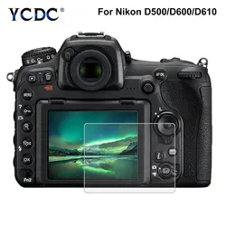 ЖК-дисплей гвардии пленка для Nikon D500/D600/D610 Камера 0,3 мм изогнутые края протектора Nikon D5/D7100/D7200/D750/D810/D800