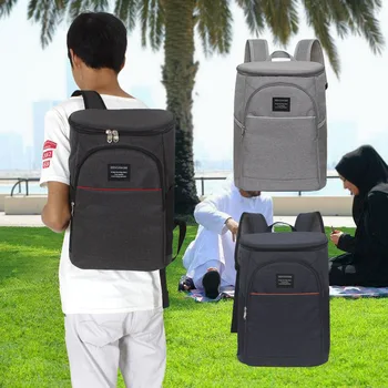 

Waterproof Insulated Cooler Backpack Leakproof Soft Cooler for Lunch, Picnic, Hiking, Beach, Park LH044