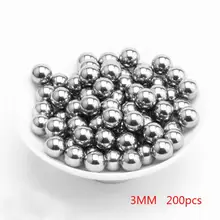 Diametro cuscinetto a sfera in acciaio inossidabile forniture di precisione Paintball 2mm 3mm 4mm 5mm 6mm 50Pcs 200Pcs