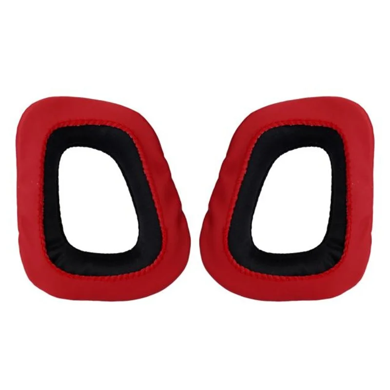 

2018 hot sale fashion For Logitech Earpads for G230 G430 G930 G35 F450 Gaming Headset Black & Red Headphones pads nice
