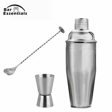 5 шт. 550 мл нержавеющая сталь напиток коктейль шейкер для коктейлей Jigger вино Pourer штопоры бармен набор бармен инструмент