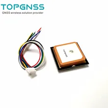 Receptor duplo da antena do módulo de m8n gnss do modo glonass de ttl uart gps modue GN-801 gps, flash incorporado, nmea0183 fw3.01 topgnss