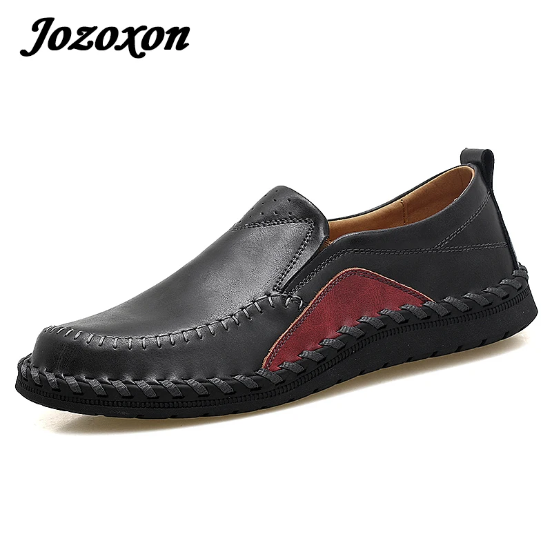 

Jozoxon 18 New Handmade Outdoor Driving Shoes Men Genuine Leather Casual Shoes Loafers Men Luxury Brand Vintage Shoes Size38-47