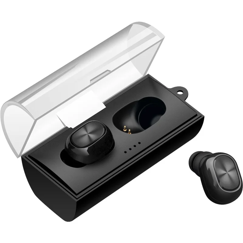 

Cordless Earphone TWS True Wireless Earbuds Bluetooth 4.1 Stereo Earphones with Charger Box Portable Sports fone de ouvido