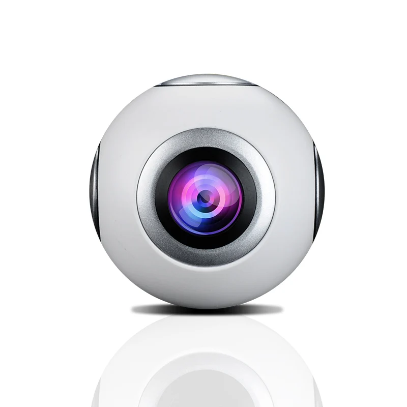 

360 panorama Camera VR Camera 2048*1024 Ultra HD video Dual Wide Angle Lens 720 Degree Panoramic Camera for android smartphone