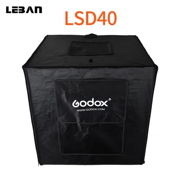 

Godox LSD40 40*40cm 40W Mini LED Photography Studio Shooting Tent Softbox with PVC Backgrounds + Carry Bag for Shooting Product