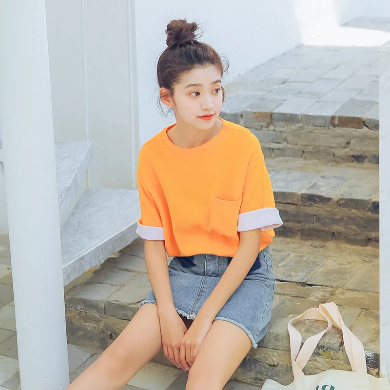 korean loose tshirt