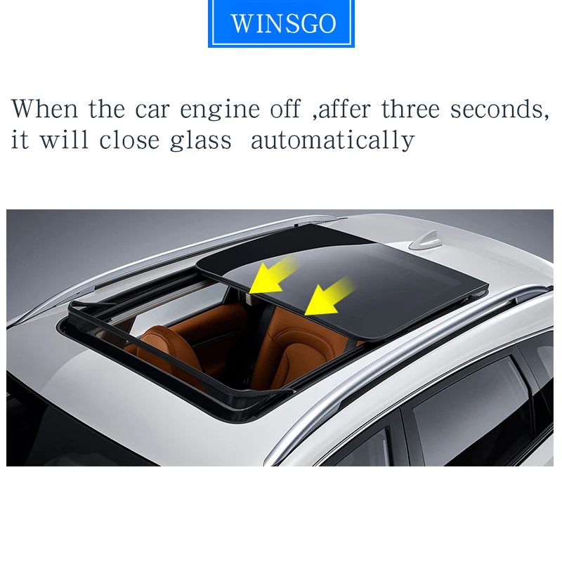 WINSGO Авто мощность люк стекло ближе для hyundai Sonata девятый поколения/Tucson панорамный люк