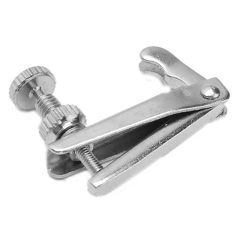 

HOT 5X Set of 4 Pieces Stable-style 1/2-1/4 Violin String Adjusters Fine Tuners Silver