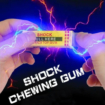 

1PCS Safety Trick Joke Toy Electric Shock Shocking Chewing Gum Funny Toy Trick Shocking Toy Funny Gifts