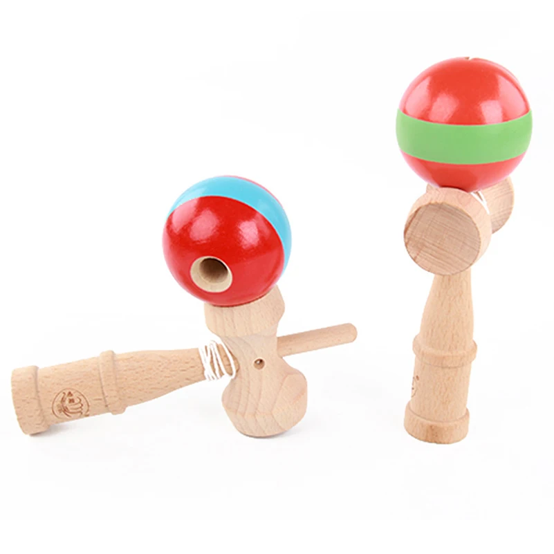 Профессиональные деревянные Kendama умелые Джамбо полосы Kendama стресс мяч на открытом воздухе жонглирование игры традиционные шары игрушки для подарков