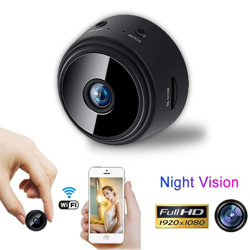 

HD Wireless Wifi IP Mini Camera Night Vision With Motion Detection Portable Audio Video Micro Wireless Secret Cam 1080P