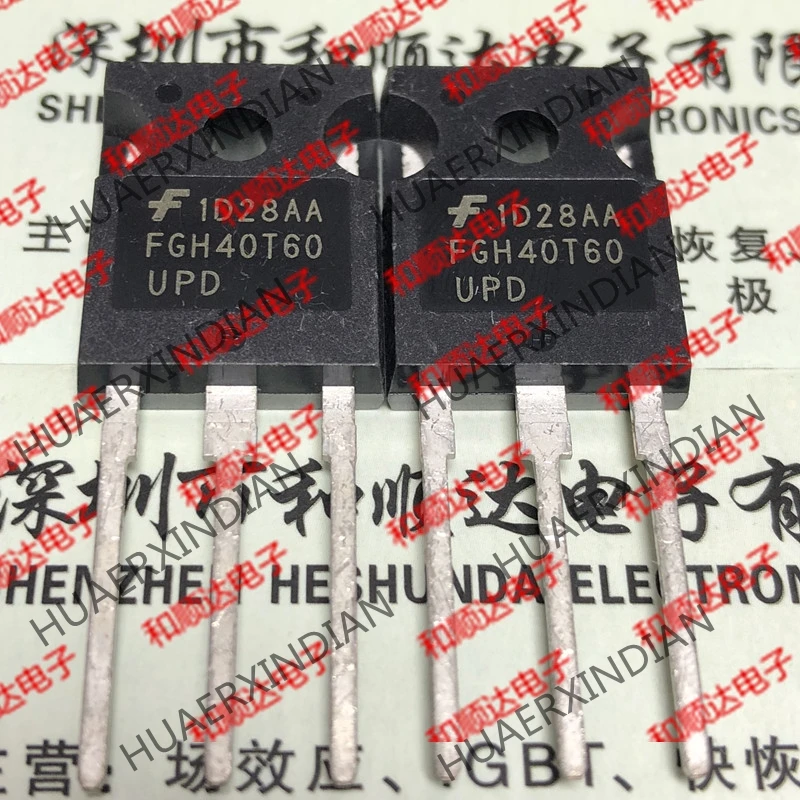 Новый оригинальный FGH40T60UPD TO 247 600 V 40A|Индукторы| |