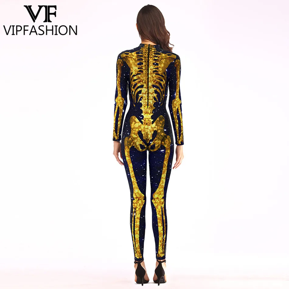 You-re-My-Secret-2019-Hot-Halloween-Gold-Skeleton-Black-Scary-Cosplay-Costume-Fantastic-Long (1)
